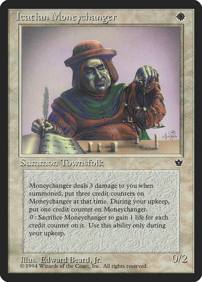 Image for Icatian Moneychanger (Beard, Jr.) (FEM) - Magic: The Gathering