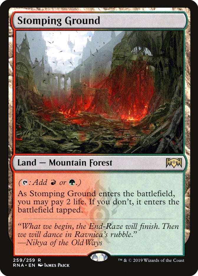 Image for Stomping Ground (259) - Magic: The Gathering