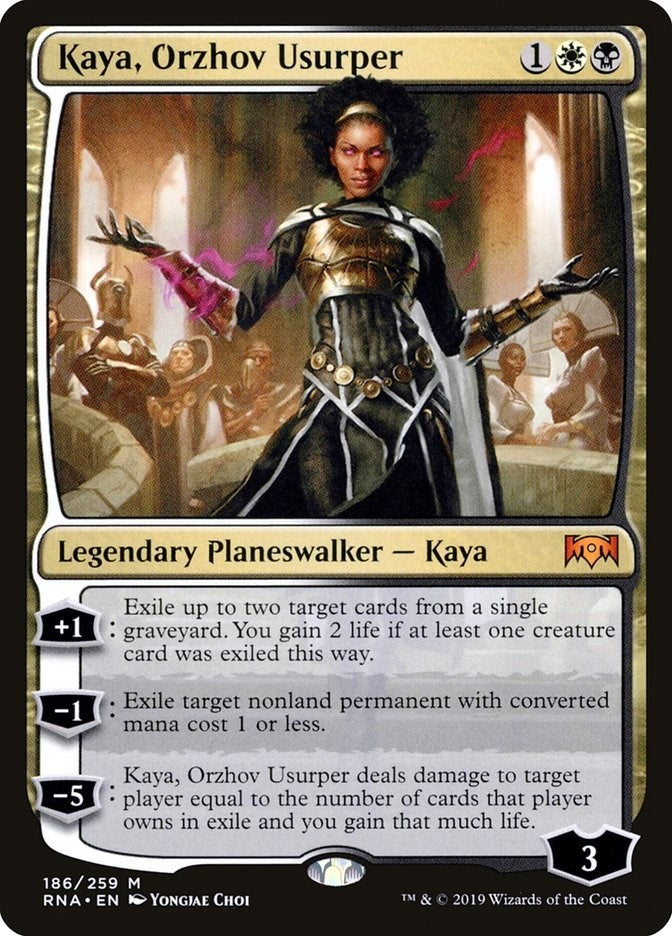 Image for Kaya, Orzhov Usurper (186) - Magic: The Gathering