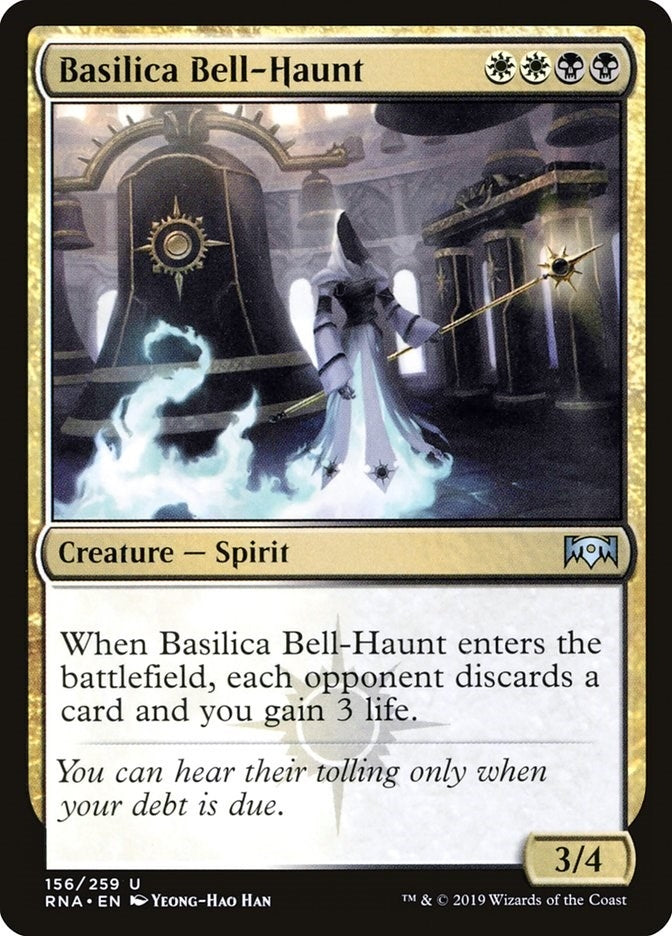 Image for Basilica Bell-Haunt (156) (RNA) - Magic: The Gathering