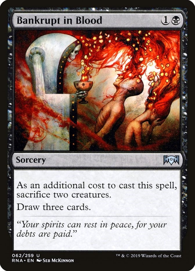 Image for Bankrupt in Blood (62) - Magic: The Gathering