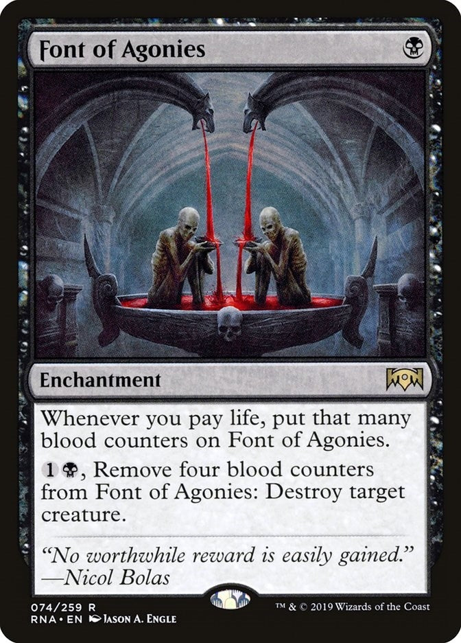 Image for Font of Agonies (74) - Magic: The Gathering