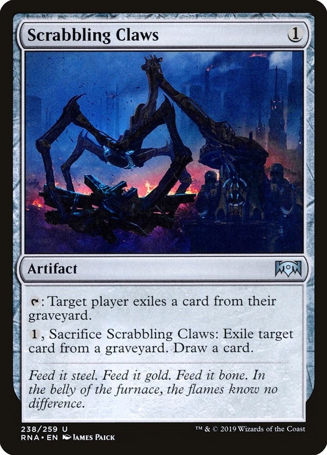 Image for Scrabbling Claws (238) - Magic: The Gathering
