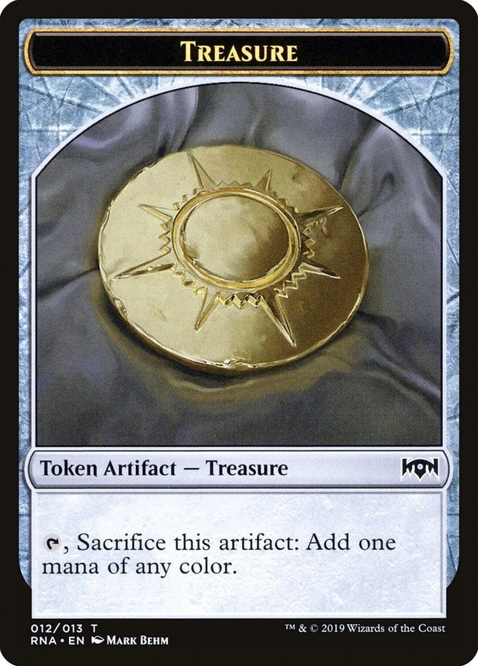 Image for Treasure Token (12) - Magic: The Gathering