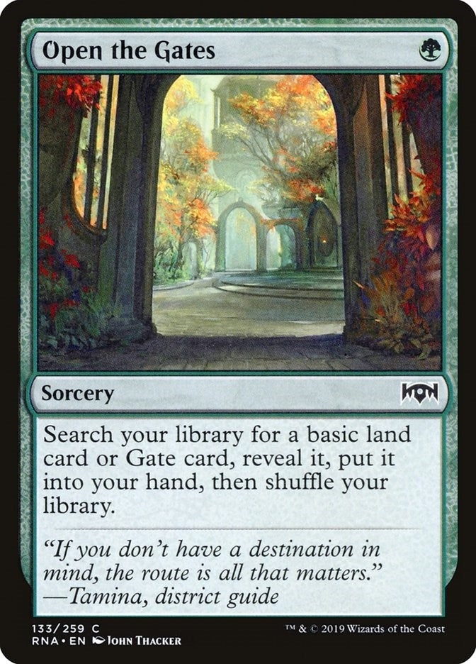 Image for Open the Gates (133) (RNA) - Magic: The Gathering