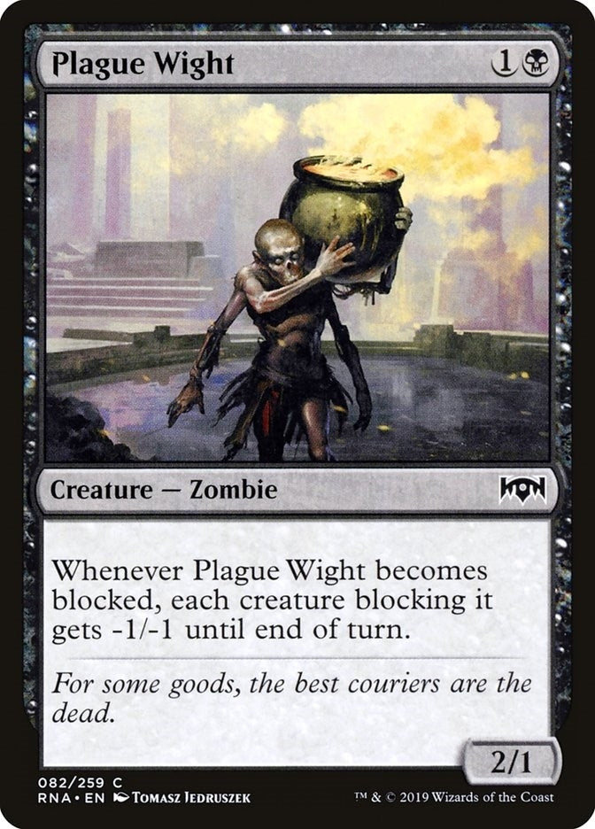 Image for Plague Wight (82) - Magic: The Gathering