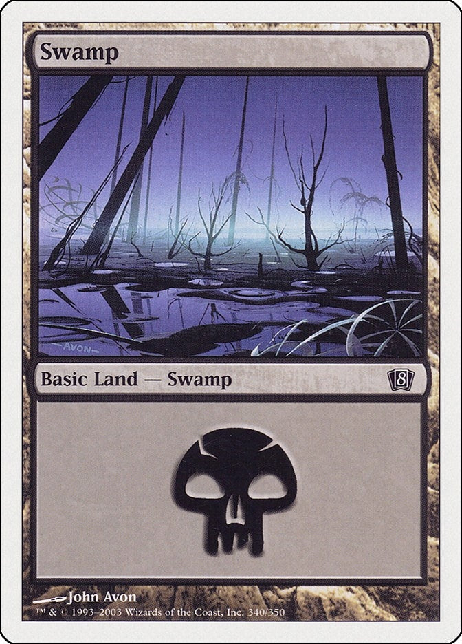 Image for Swamp (340) (340) - Magic: The Gathering