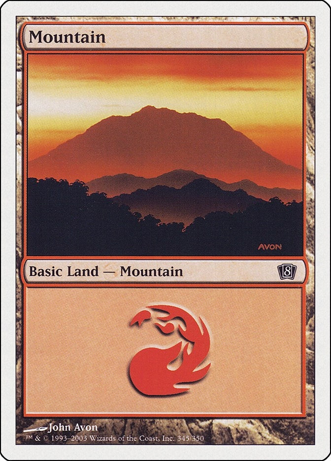 Image for Mountain (345) (345) - Magic: The Gathering