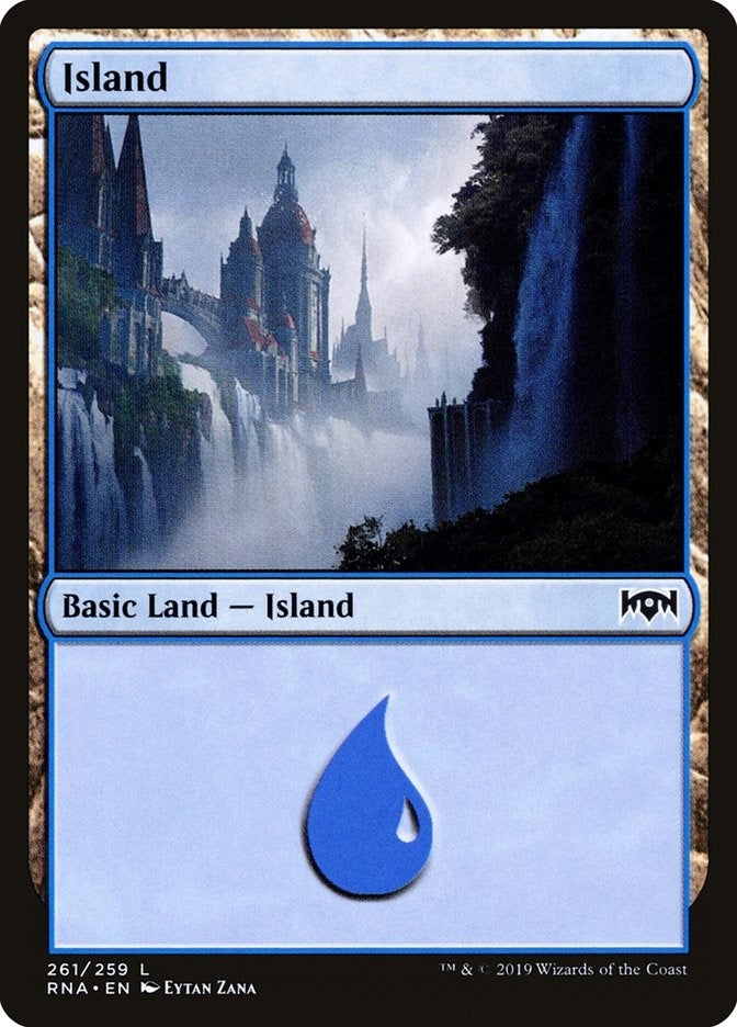 Image for Island (261) (RNA) - Magic: The Gathering