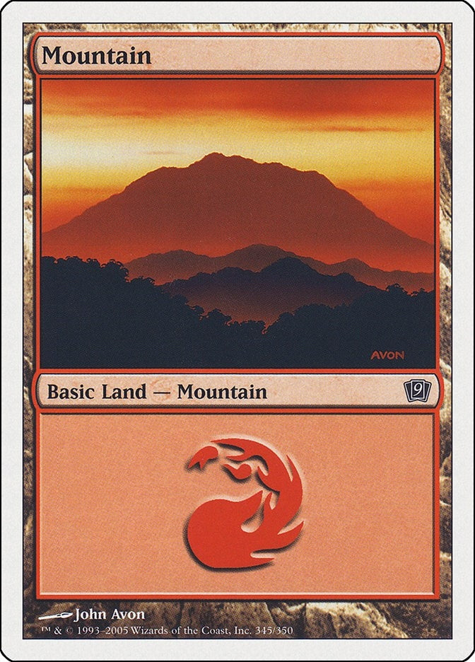 Image for Mountain (345) (345) - Magic: The Gathering