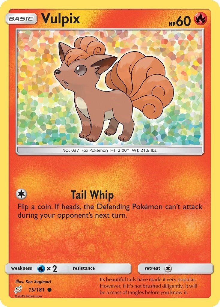 Image for Vulpix (15/181) (SM9) - Pokemon