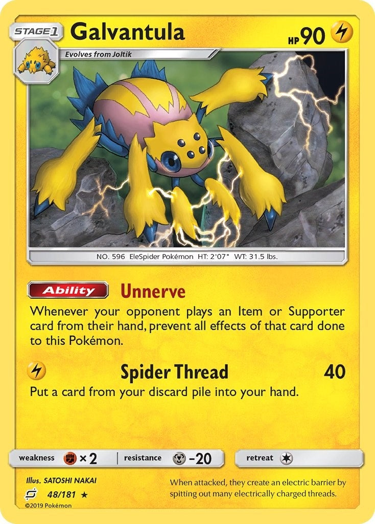 Image for Galvantula (48/181) (SM9) - Pokemon