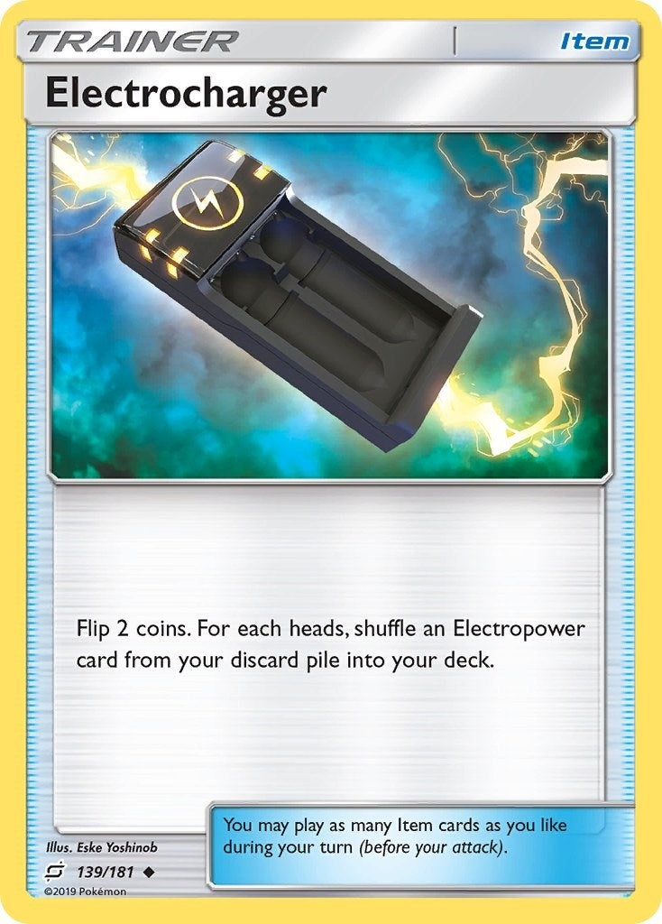 Image for Electrocharger (139/181) (SM9) - Pokemon