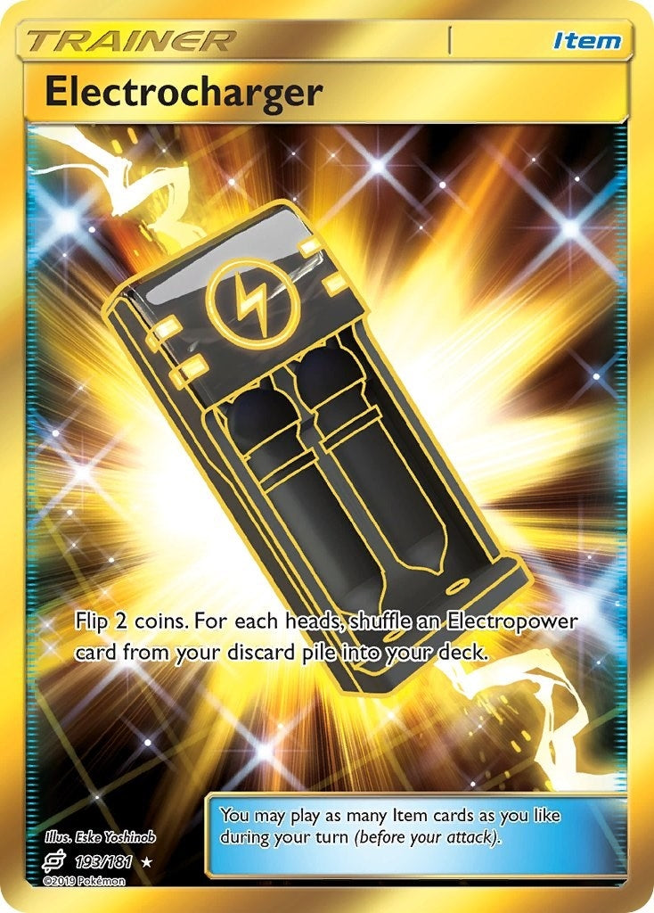 Image for Electrocharger (Secret) (193/181) (SM9) - Pokemon