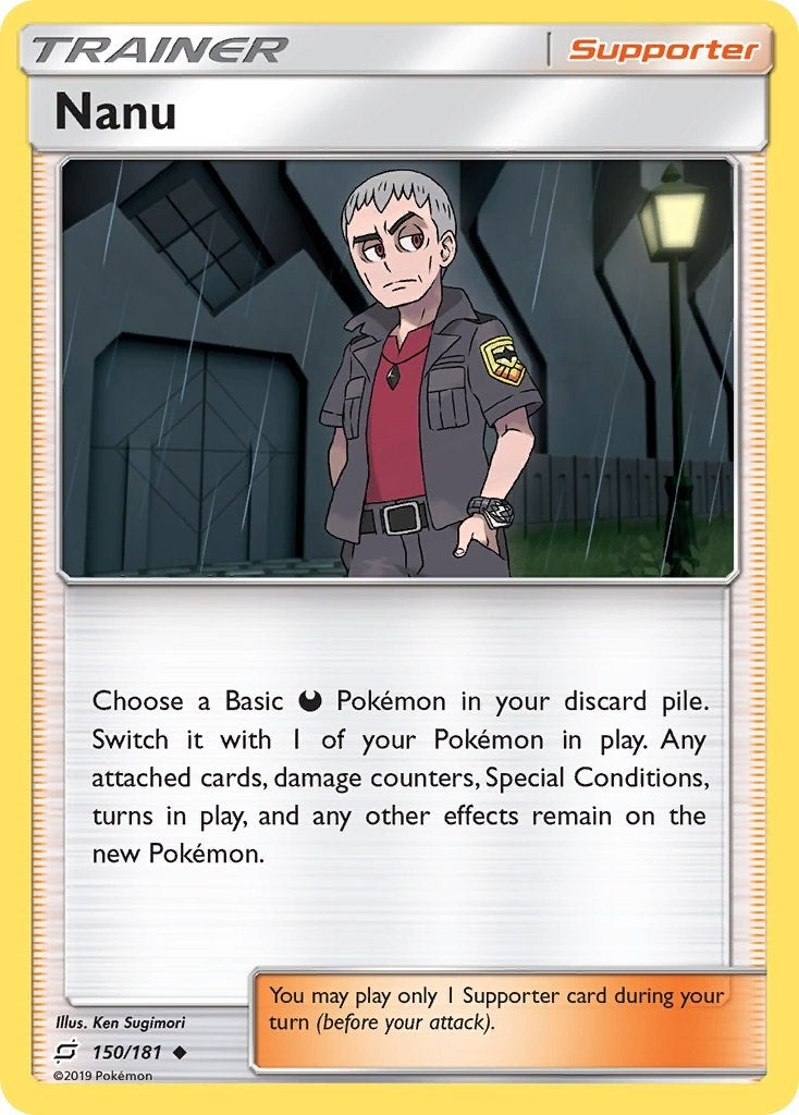 Image for Nanu (150/181) (SM9) - Pokemon