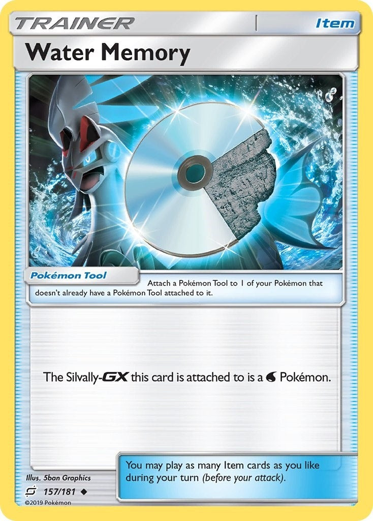 Image for Water Memory (157/181) (SM9) - Pokemon