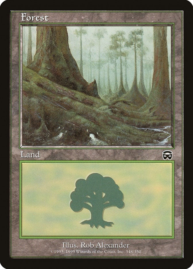 Image for Forest (348) (348) - Magic: The Gathering