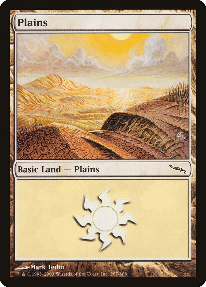 Image for Plains (287) (287) (MRD) - Magic: The Gathering