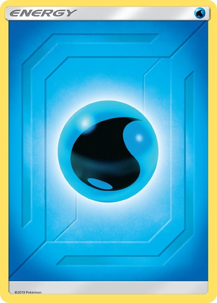Image for Water Energy (2019 Unnumbered) (SM9) - Pokemon