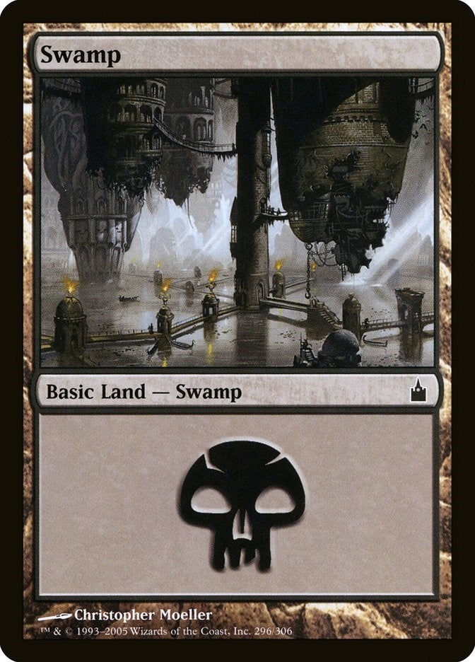 Image for Swamp (296) (296) - Magic: The Gathering