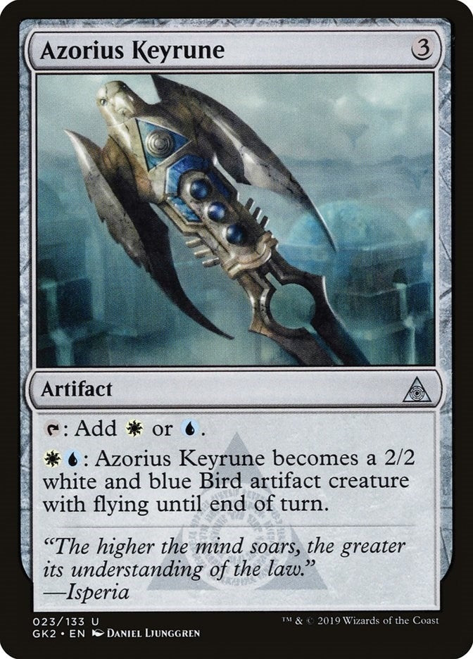 Image for Azorius Keyrune (23) - Magic: The Gathering