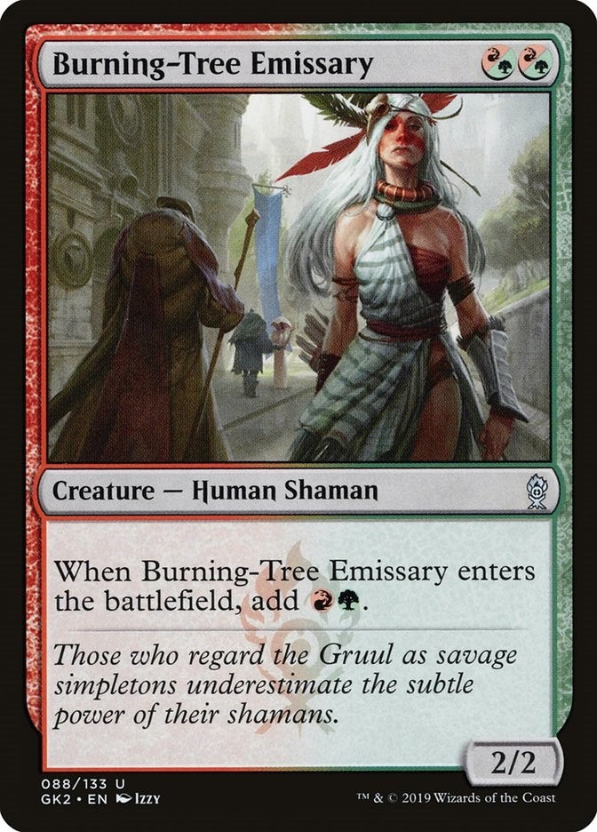 Image for Burning-Tree Emissary (88) - Magic: The Gathering
