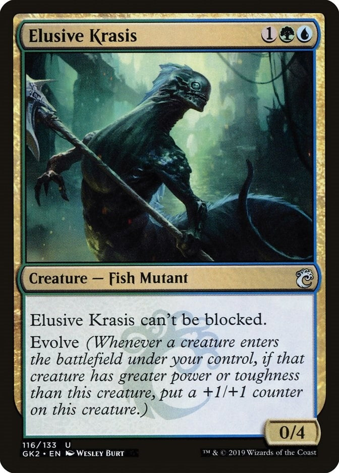 Image for Elusive Krasis (116) - Magic: The Gathering