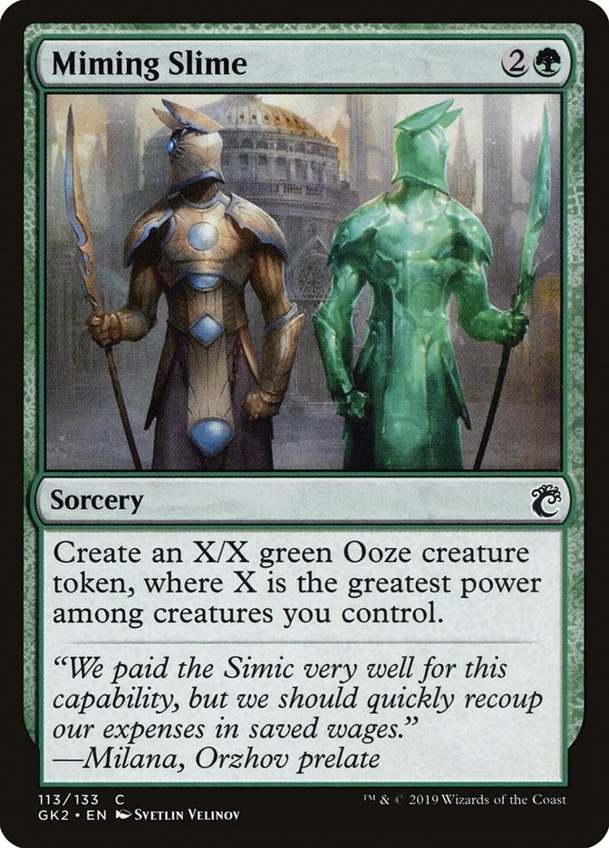 Image for Miming Slime (113) (GK2) - Magic: The Gathering