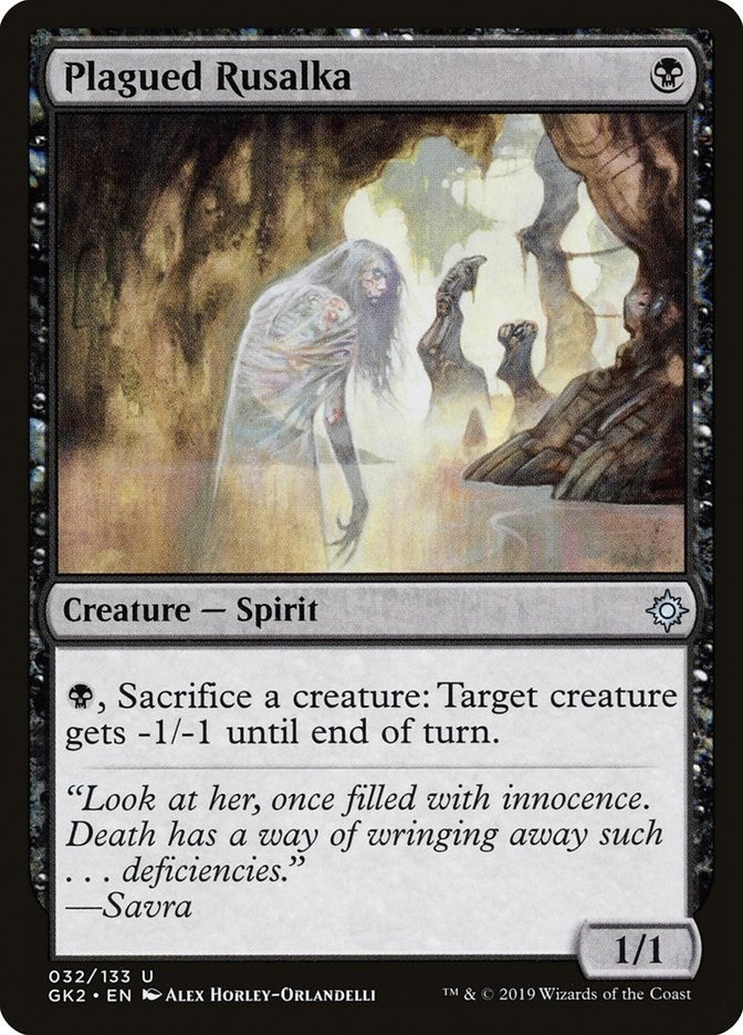 Image for Plagued Rusalka (32) (GK2) - Magic: The Gathering