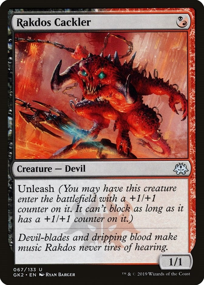Image for Rakdos Cackler (67) - Magic: The Gathering