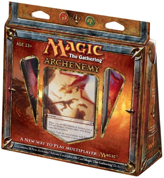 Image for Archenemy - Theme Deck "Scorch the World with Dragonfire" - Magic: The Gathering