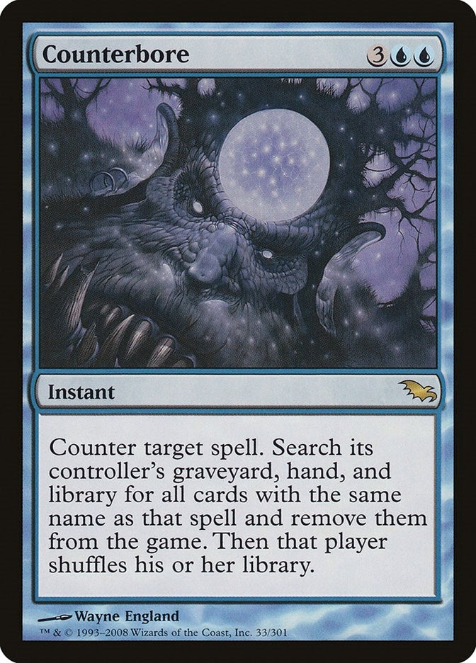 Image for Counterbore (33) - Magic: The Gathering