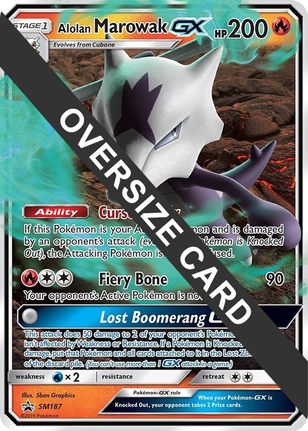 Image for Alolan Marowak GX - SM187 (SM187) (PR) - Pokemon