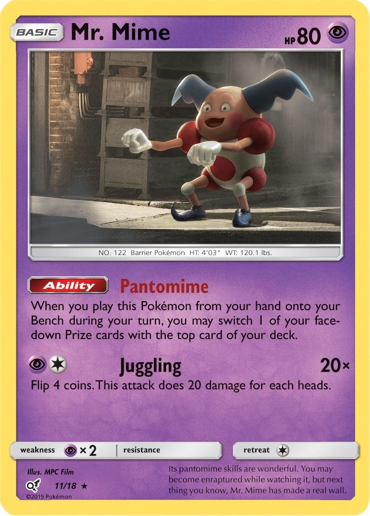 Image for Mr. Mime (11/18) (DEP) - Pokemon