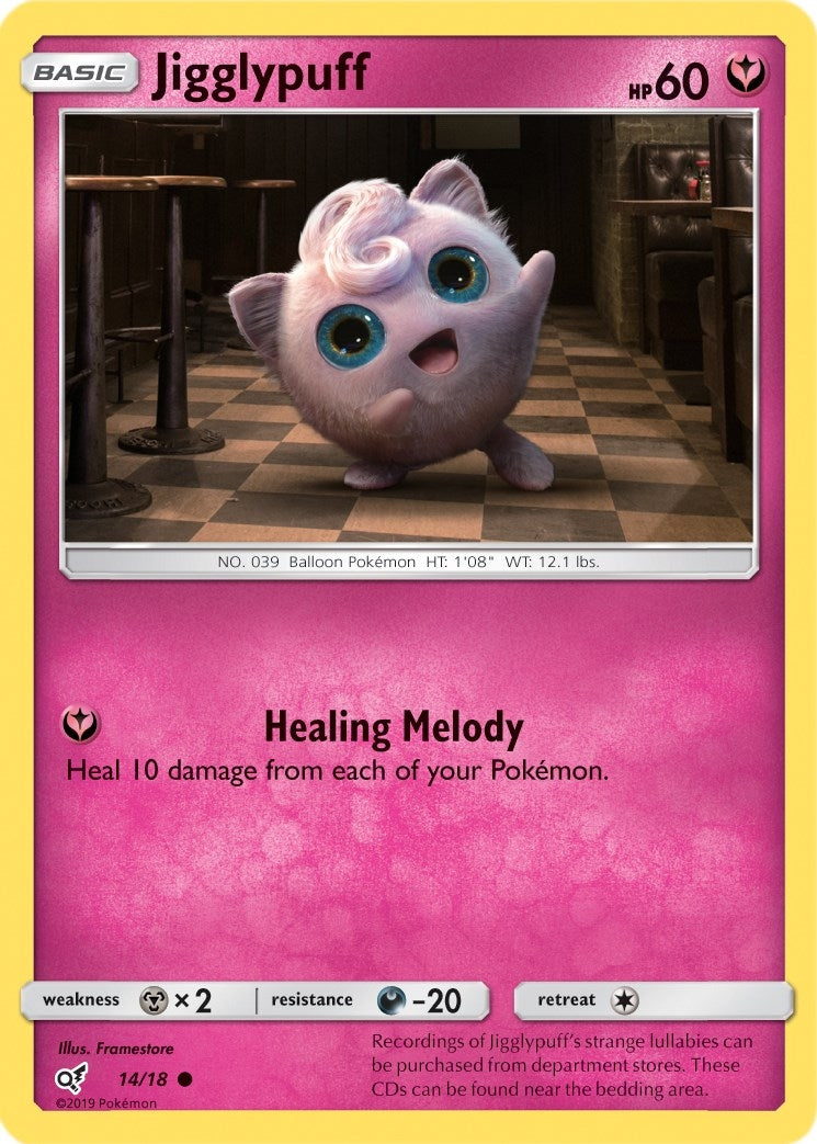 Image for Jigglypuff (Holo Common) (14/18) (DEP) - Pokemon