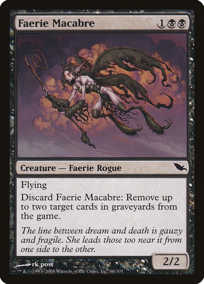 Image for Faerie Macabre (66) - Magic: The Gathering