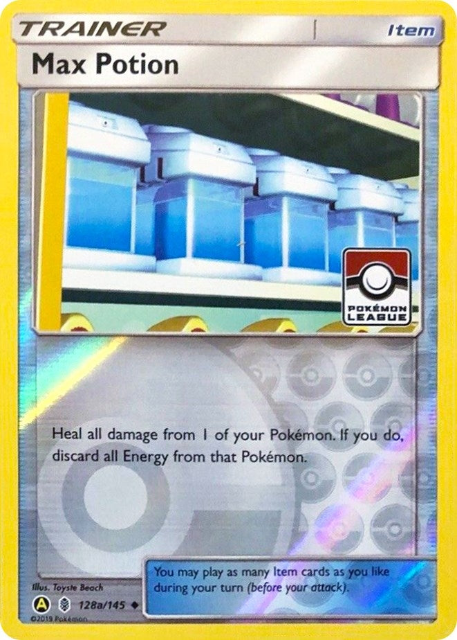 Image for Max Potion - 128a/145 (Pokemon League) (128a/145) (PR) - Pokemon