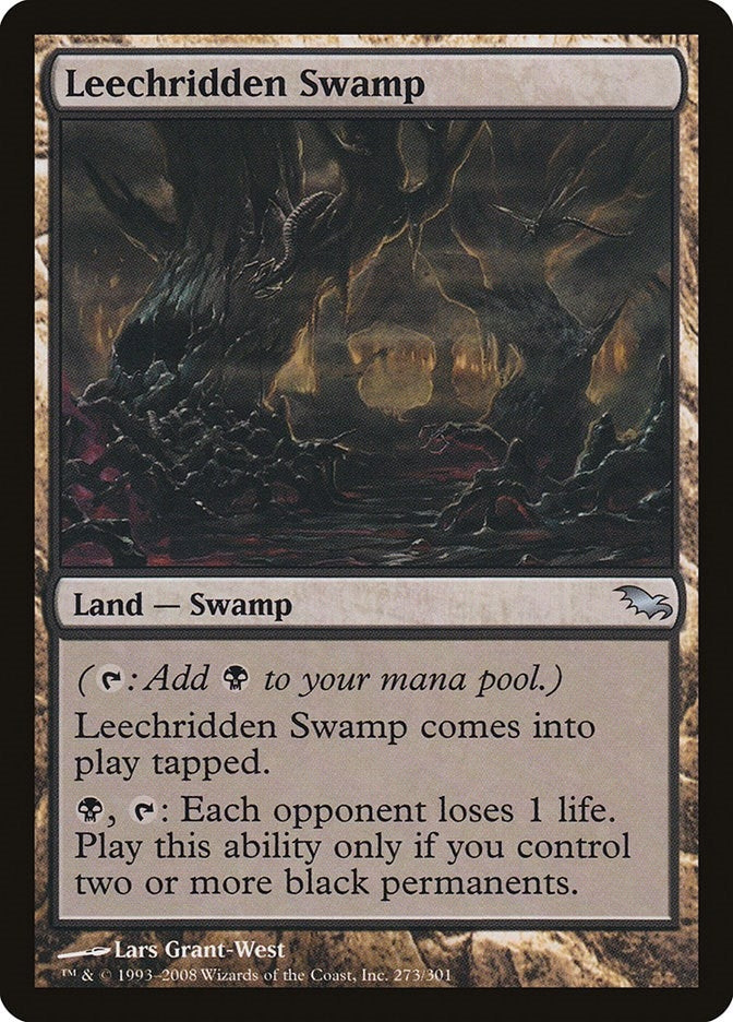 Image for Leechridden Swamp (273) - Magic: The Gathering