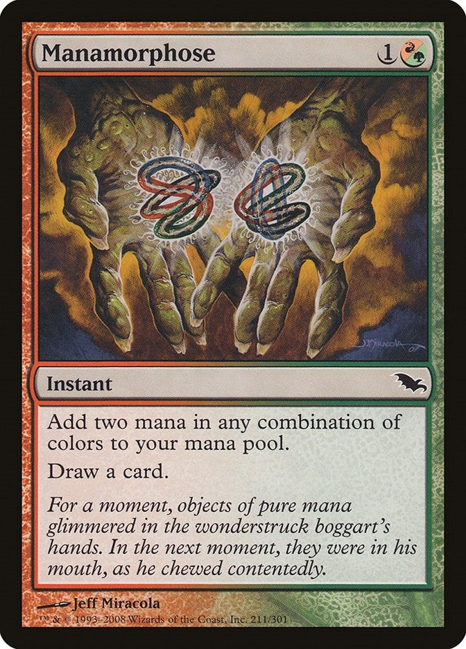 Image for Manamorphose (211) - Magic: The Gathering