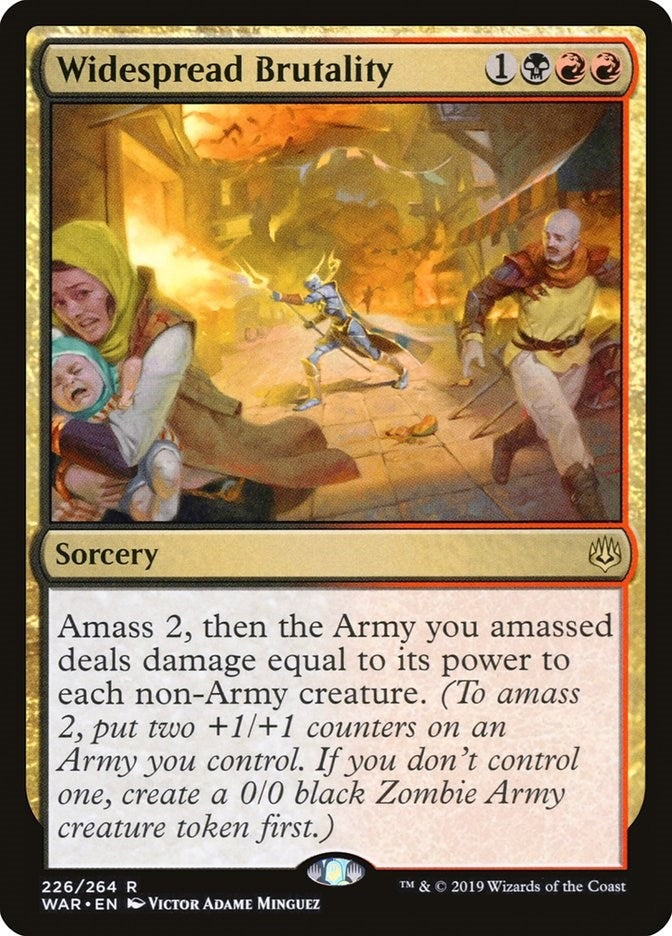 Image for Widespread Brutality (226) - Magic: The Gathering