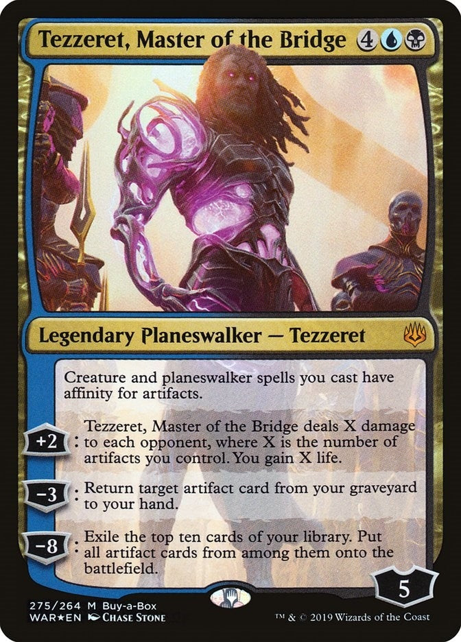 Image for Tezzeret, Master of the Bridge (275) (BABP) - Magic: The Gathering