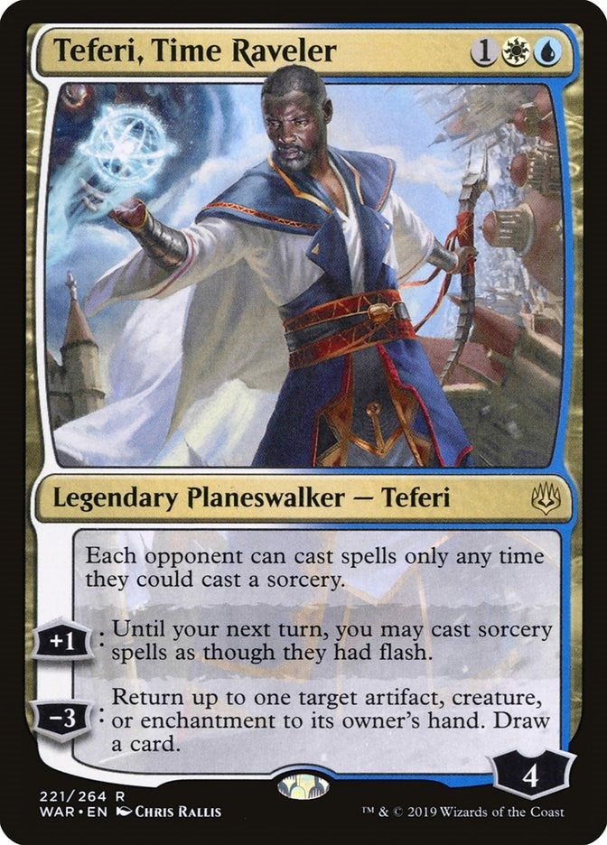 Image for Teferi, Time Raveler (221) - Magic: The Gathering