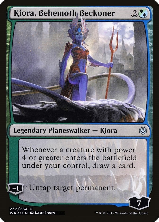 Image for Kiora, Behemoth Beckoner (232) - Magic: The Gathering