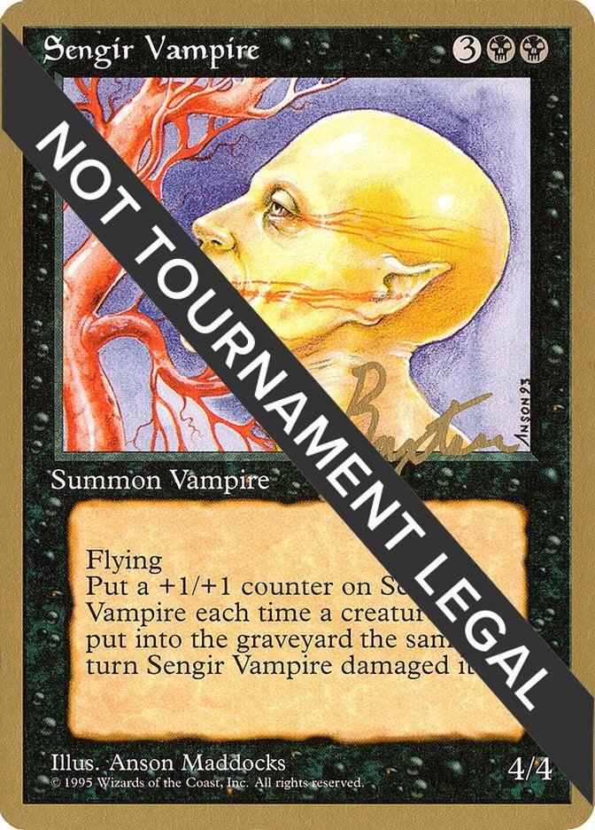 Image for Sengir Vampire - 1996 George Baxter (4ED) - Magic: The Gathering
