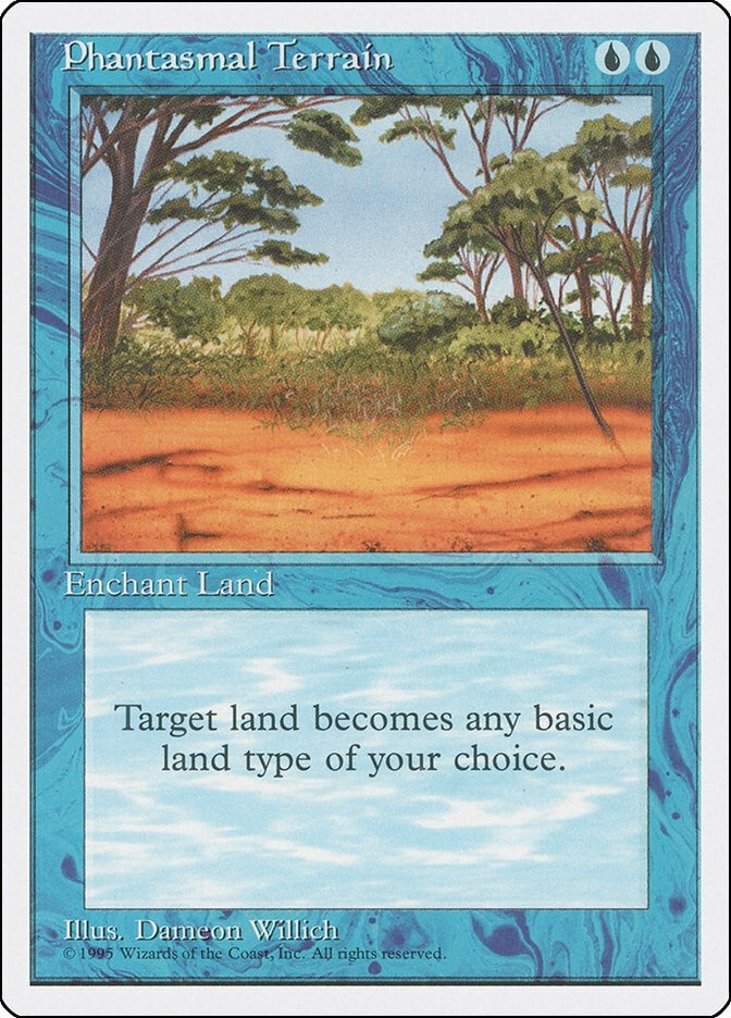 Image for Phantasmal Terrain - Magic: The Gathering