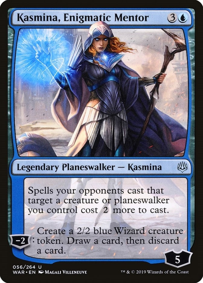 Image for Kasmina, Enigmatic Mentor (56) - Magic: The Gathering