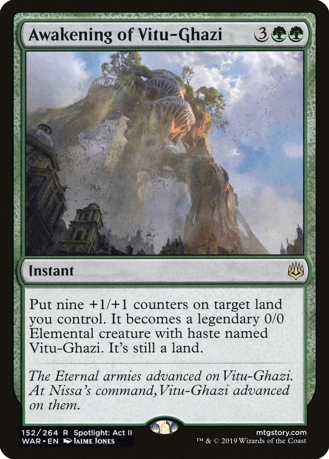 Image for Awakening of Vitu-Ghazi (152) (WAR) - Magic: The Gathering