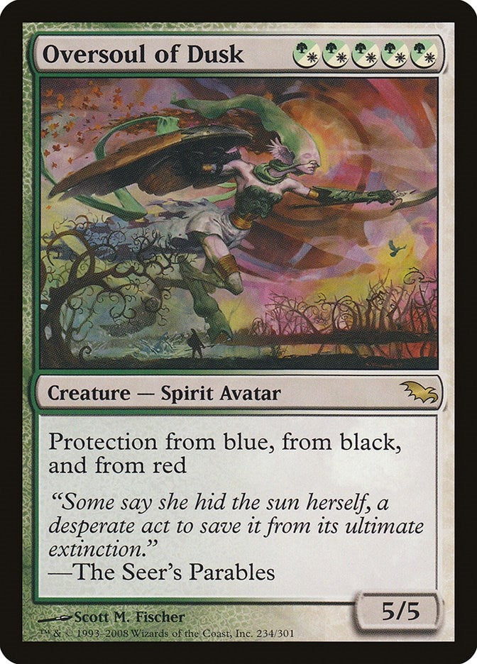 Image for Oversoul of Dusk (234) - Magic: The Gathering