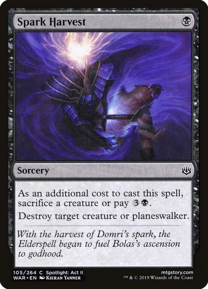 Image for Spark Harvest (105) - Magic: The Gathering