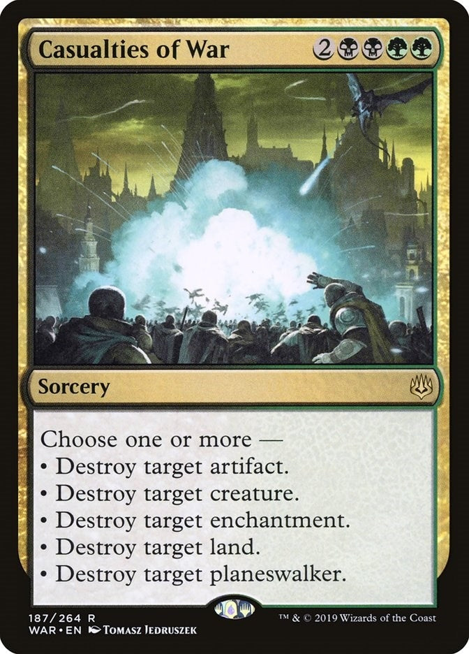 Image for Casualties of War (187) - Magic: The Gathering